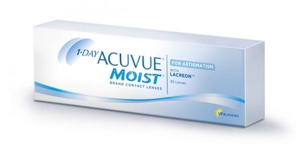 1-DAY ACUVUE MOIST for ASTIGMATISM [30 uds]